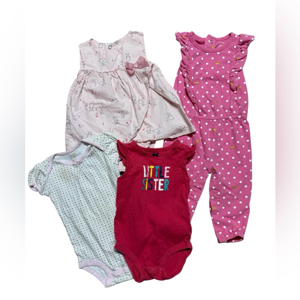 Carter's | Baby Girl Clothes Bundle Lot | 9M